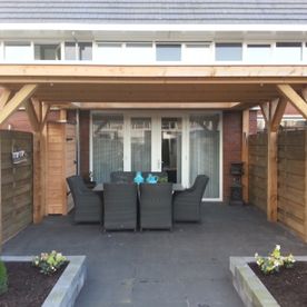 houten tuinhuis